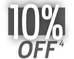 10 off